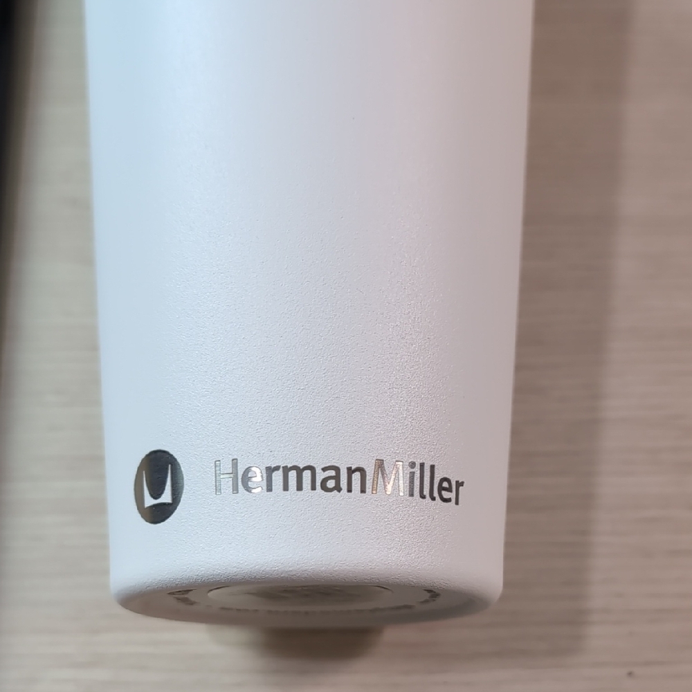 Herman Miller Classic Stainless Steel Tumbler - White